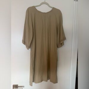 United Colors Of Benetton Tan Midi Dress
